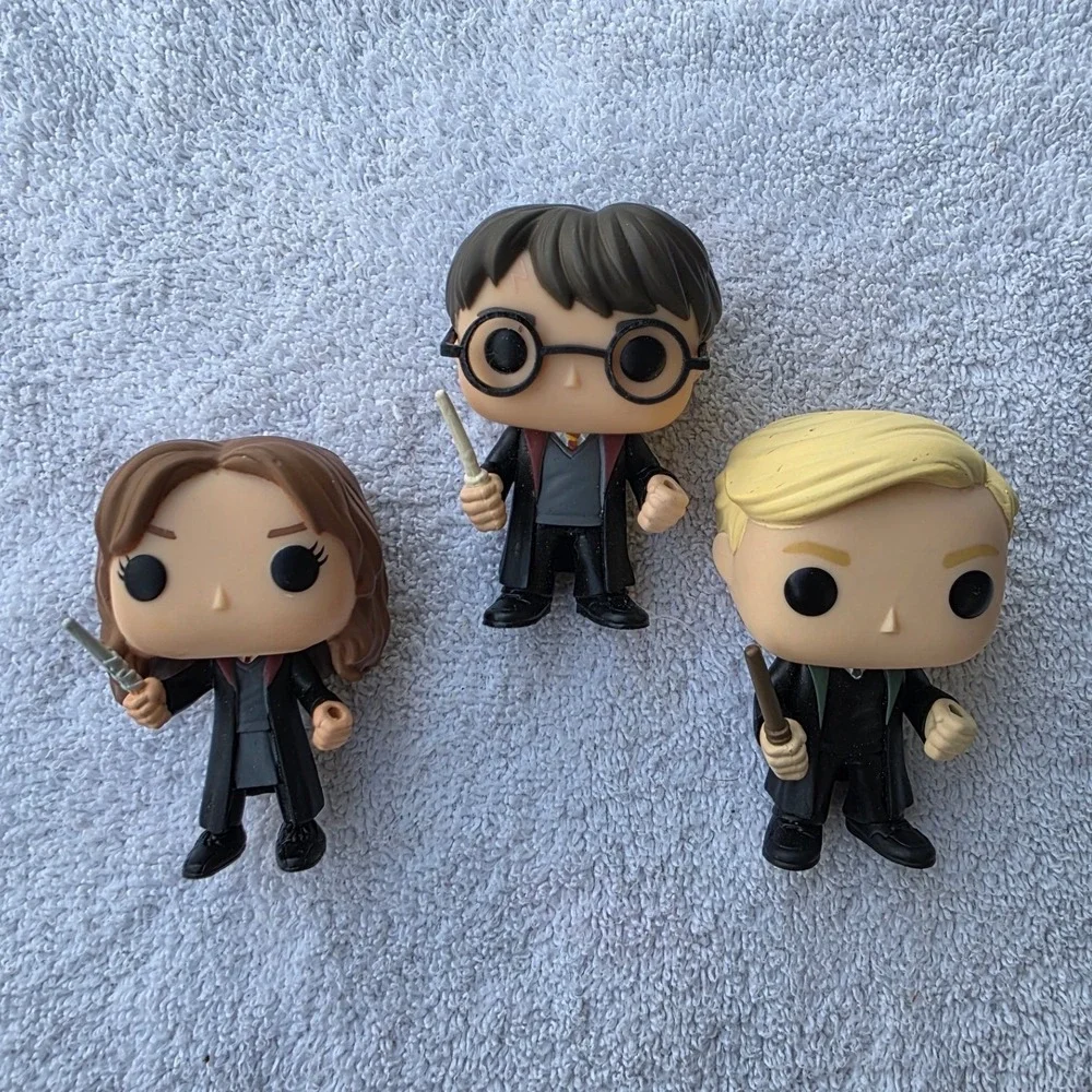Funko Harry Potter Hermione Draco Malfoy Mini Figure Set 2019 3-Pack 2.5 Inch E2